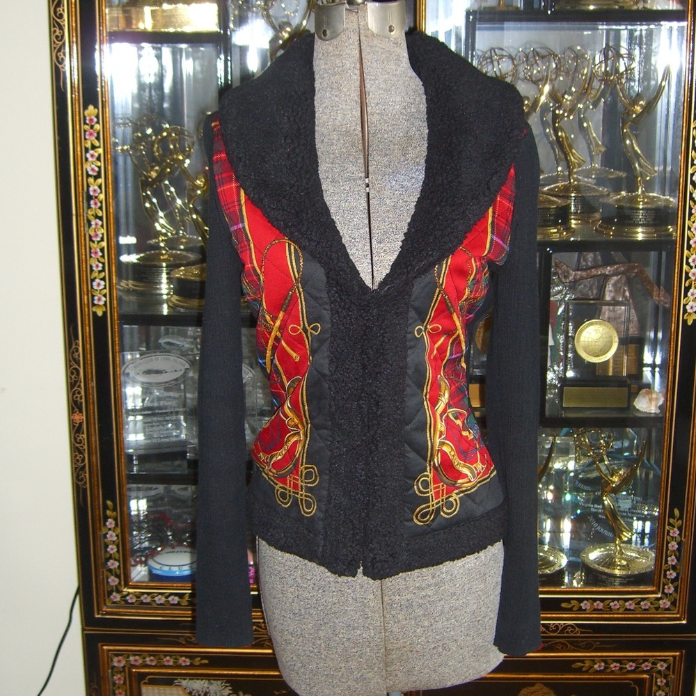 LAUREN RALPH LAUREN SWEATER JACKET S